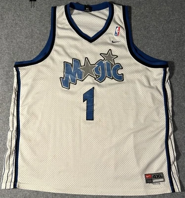 Camiseta deportiva vintage Nike Orlando Magic Tracy McGrady Swingman 4XL+2 *Algo desgaste* Foto 1 de 4