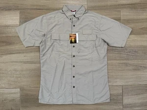 New Boys Scouts Action Button Shirt XL BOYS YOUTH/SMALL MEN'S Lightweight UPF - Picture 1 of 9