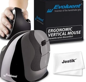 Evoluent Vertical Mouse D, Right Wired Medium - Laser - VMDMW - Afbeelding 1 van 6