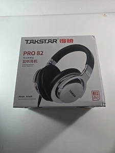TAKSTAR PRO 82 Professional Studio Dynamic Monitor Headset BLACK - Afbeelding 1 van 2
