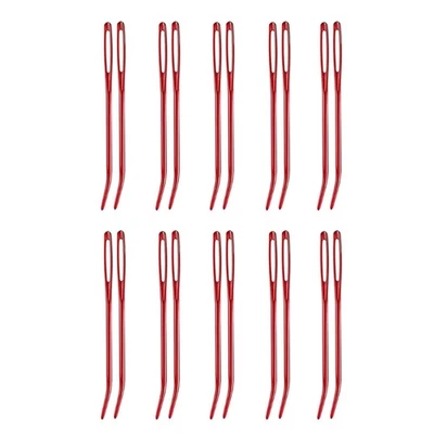 20x Large Eye Curved Needle Sewing Needle Easy to Threa Stitching Needle Foto 1 de 4