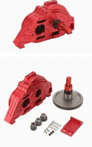 RC Gearbox Cover Aluminum Alloy Transmission Box Housing With Gear Wheel And... - Picture 1 of 7
