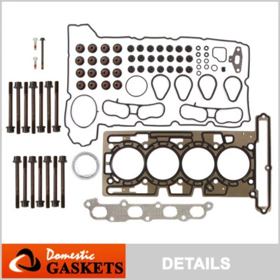 Juego de pernos de junta de cabeza DOHC para Chevrolet Colorado GMC Canyon Isuzu 04-06 Foto 1 de 4
