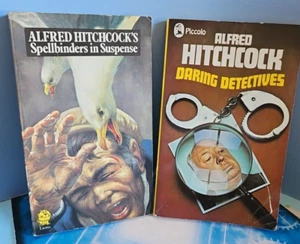 Alfred Hitchcock Spellbinders In Suspense. Daring Detectives. Vintage Paperbacks - Picture 1 of 24
