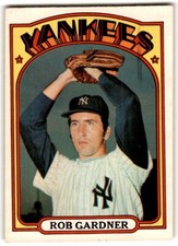 1972 O-Pee-Chee Rob Gardner #22 New York Yankees