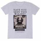Harry Potter - Sirius Black Poster Unisex Heather Grey T-Shirt Ex Ex - K777z