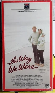 VHS Sealed - THE WAY WE WERE - Side Flap RCA Columbia Watermarks Video - Picture 1 of 12