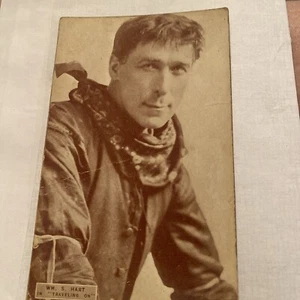 Early Postcard of William Hart, Silent Screen Actor. 1910's. - Picture 1 of 6