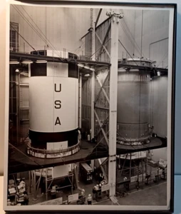 Douglas Space System NASA Photo Vehicle Assembly Building Inside View RRP 114 - Picture 1 of 9