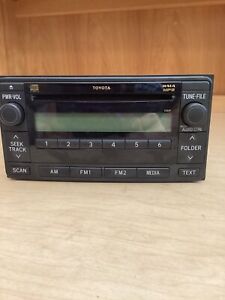 2014-2015 Toyota Land Cruiser Radio CD Player Double Den 86120-60L80