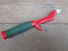 Fishing Rod Handle Plastic Felt Red Color Life Time Bilt Vintage