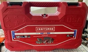 Craftsman CMMT45016, 59pc Socket Set 6pt SAE/Metric, USA Made - Picture 1 of 15
