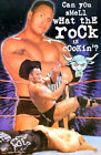 The Rock Dwayne Johnson 1999 Wwe Wwf Wrestling Rock Is Cookin 22X34 Poster