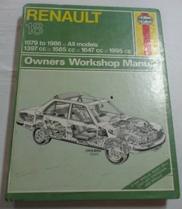 Haynes - Renault 18 / 1979-1986 / All Models / Owners Workshop Manual - 451 - Picture 1 of 7