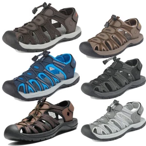 US Mens Sports Sandals Summer Outdoor Hiking Adventure Beach Athletic Sandals - Picture 1 of 19