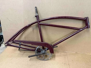 Schwinn Prewar Standard 26" Mens Straightbar Bicycle Frame Set 1941 to 1945 - Picture 1 of 16