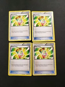 2015 Light Play LP Pokemon Mega Turbo 86/108 Play Set XY Roaring Skies - Picture 1 of 2