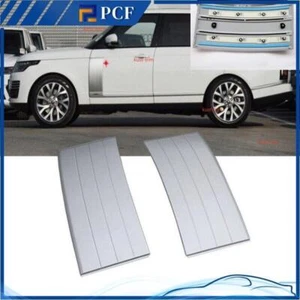 For Range Rover L405 2013-2021 Silver Door Body Side Fender Vent Trim Cover 2pcs - Picture 1 of 10