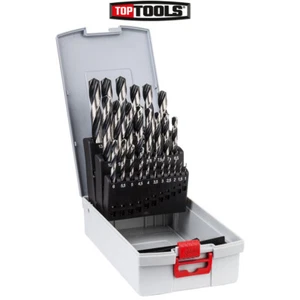 Bosch 2608577352 25 Pieces HSS Twist Drill Bit PointTeQ ProBox - Picture 1 of 3