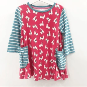 Mini Boden Llama tunic with pockets - Picture 1 of 5