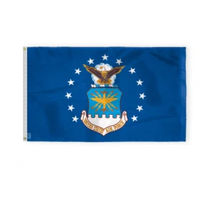 AGAS Bandera de la Fuerza Aérea de los Estados Unidos Bandera Militar de la Fuerza Aérea de los Estados Unidos Impresa 200D Nylon - Imagen 1 de 10