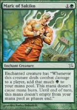 MARK OF SAKIKO Betrayers of Kamigawa MTG Magic the Gathering Cards DJMagic