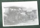 Nostalgia Ink Postcard Steam Tractor & Driver (1918).