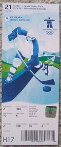 2010 Olympic men's hockey full ticket (Russia vs. Czech Republic) Ovechkin, Jagr - Picture 1 of 1