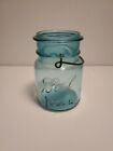 Vintage Green Pint Ball Ideal Jar Wire