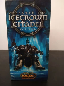 world of warcraft tcg icecrown citadel raid deck box set - Picture 1 of 7