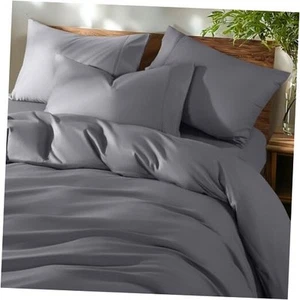 100% Cotton Queen Size Duvet Covers - 600 Thread Count, Luxury Sateen Weave - Picture 1 of 8