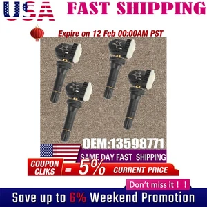 13598771 13598772 TPMS Tire Pressure Monitoring Sensors for Chevy GMC GM - Picture 1 of 9