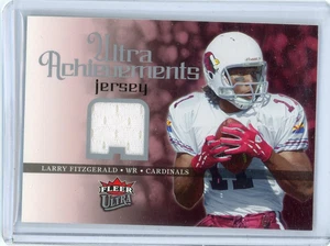 2006 FLEER ULTRA LARRY FITZGERALD GIOCO USATO JESRY PATCH SPEDIZIONE COMBINATA - Foto 1 di 2
