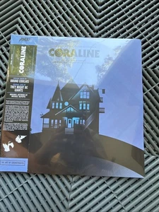 Coraline Soundtrack by Bruno Coulais Mondo Rare Blue Swirl Vinyl brand New - Imagen 1 de 4