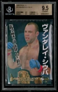 2006 DSE Pride FC Grand Prix #10 Wanderlei Silva Rookie Card RC UFC BGS 9.5 GEM - Picture 1 of 2