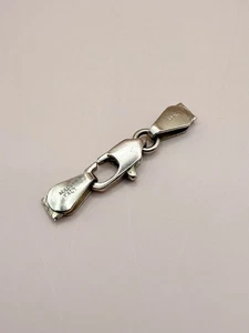 14yg 11mm Karabinerverschluss mit 2 14k flachen Endkappen 8mm für Kette oder Armband - Bild 1 von 7