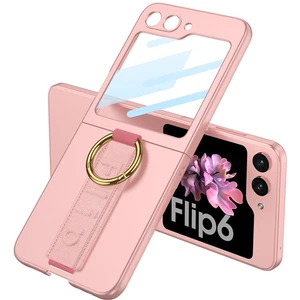 Für Samsung Galaxy Z Flip 7 6 5 4 3 Handschlaufe Ring Hülle mit integriertem Glas Flim - Bild 1 von 17