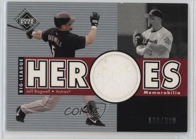 2002 Diamond Connection Big League Heroes Jerseys /200 Jeff Bagwell #279 HOF - Image 1 of 2