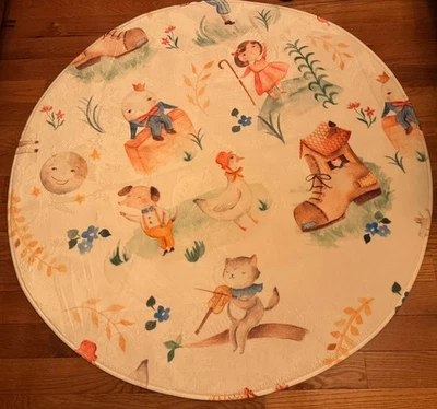 Alfombra de rimas infantiles para habitación infantil 47 pulgadas nueva sellada Foto 1 de 3