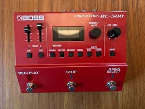 BOSS RC-500 Loop Station Looper Pedal (DRUM MACHINE BUTTON BROKEN) - Picture 1 of 5