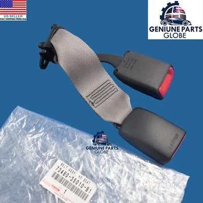 ПОДЛИННЫЙ TOYOTA 03-09 4RUNNER ТЕМНО-СЕРЫЙ ЛЕВЫЙ ЗАДНИЙ РЕМЕНЬ БЕЗОПАСНОСТИ 73480-35010-B1 - Изображение 1 из 3