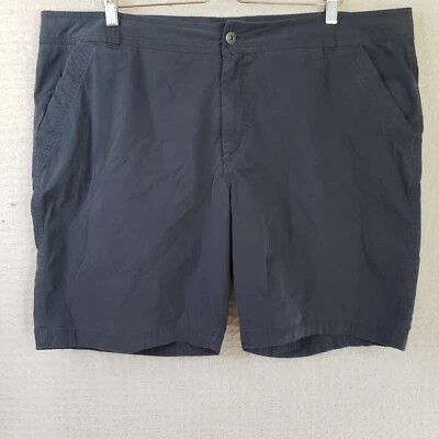 Pantalones Cortos ExOfficio Para Hombres 42x9 Azul Marino Bolsillo de Carga Exterior Campamento Caminata Algodón Nylon Foto 1 de 4