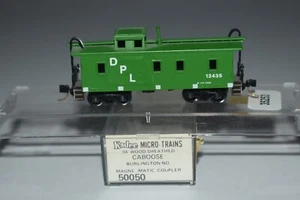 N Scale Kadee DPL Burlington Cupola Caboose 12435 C50562 - Picture 1 of 2