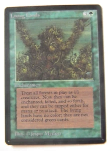 LIVING LANDS : MTG : BETA : 1993  : NEAR MINT : SEE PHOTO'S - Picture 1 of 10