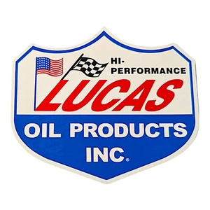 Lucas High Performance Oil Products Vinyl 6" Sticker Decal - Picture 1 of 2