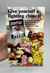 Nintendo GameCube Super Smash Bros. Nahkampf Nintendo Power Offer Promo Einsatz A - Bild 1 von 2