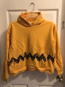 Peanuts Charlie Brown Skateboard Cartoon Character Hoodie Sweatshirt HD25642 - Picture 1 of 3