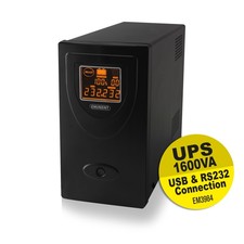 EWENT UPS GRUPPO DI CONTINUITA' 1600VA/900W EM3984