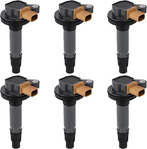 Ignition Coil Pack UF646 Set of 6 Ford Explorer F-150 Flex Taurus Lincoln MKT Na - Picture 1 of 7