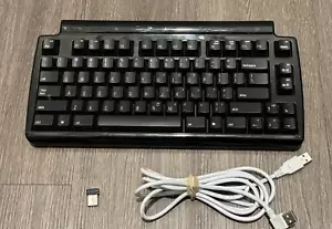 Matias Secure Pro AES ENCRYPTION Black Keyboard for PC Bluetooth TESTED WORKING - Picture 1 of 10